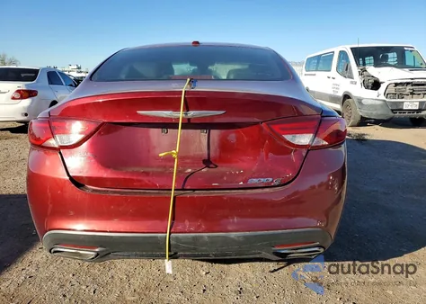 2015 Chrysler 200 S из США, поврежденный, VIN 1C3CCCBB8FN655060